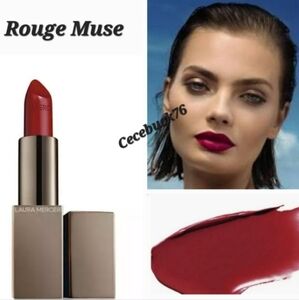 🌺 Laura Mercier Rouge Muse Rouge Essentiel Silky Crème Lipstick